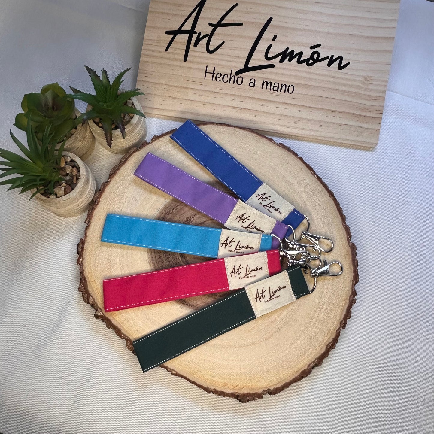 Llaveros colores lisos