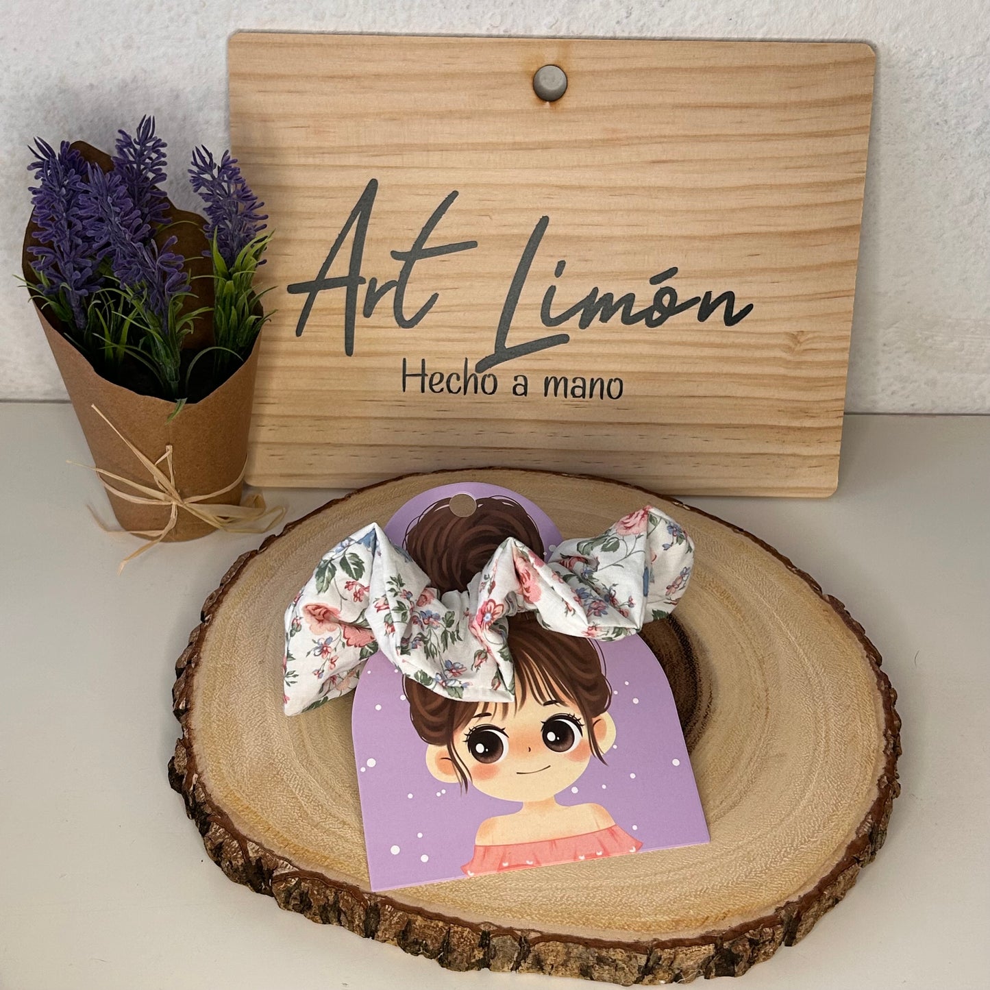 Scrunchie Florecitas