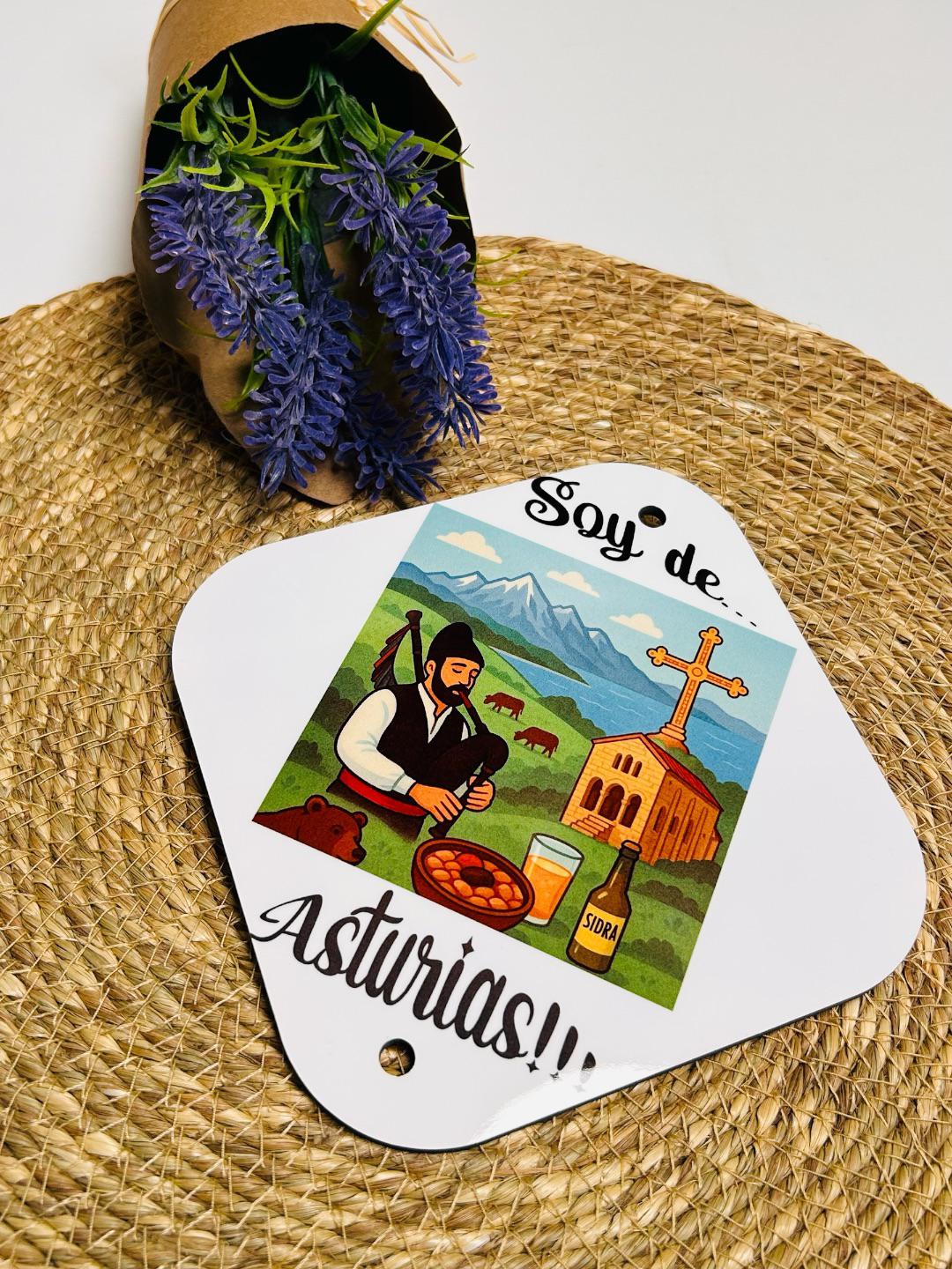 Placa para cristal del coche