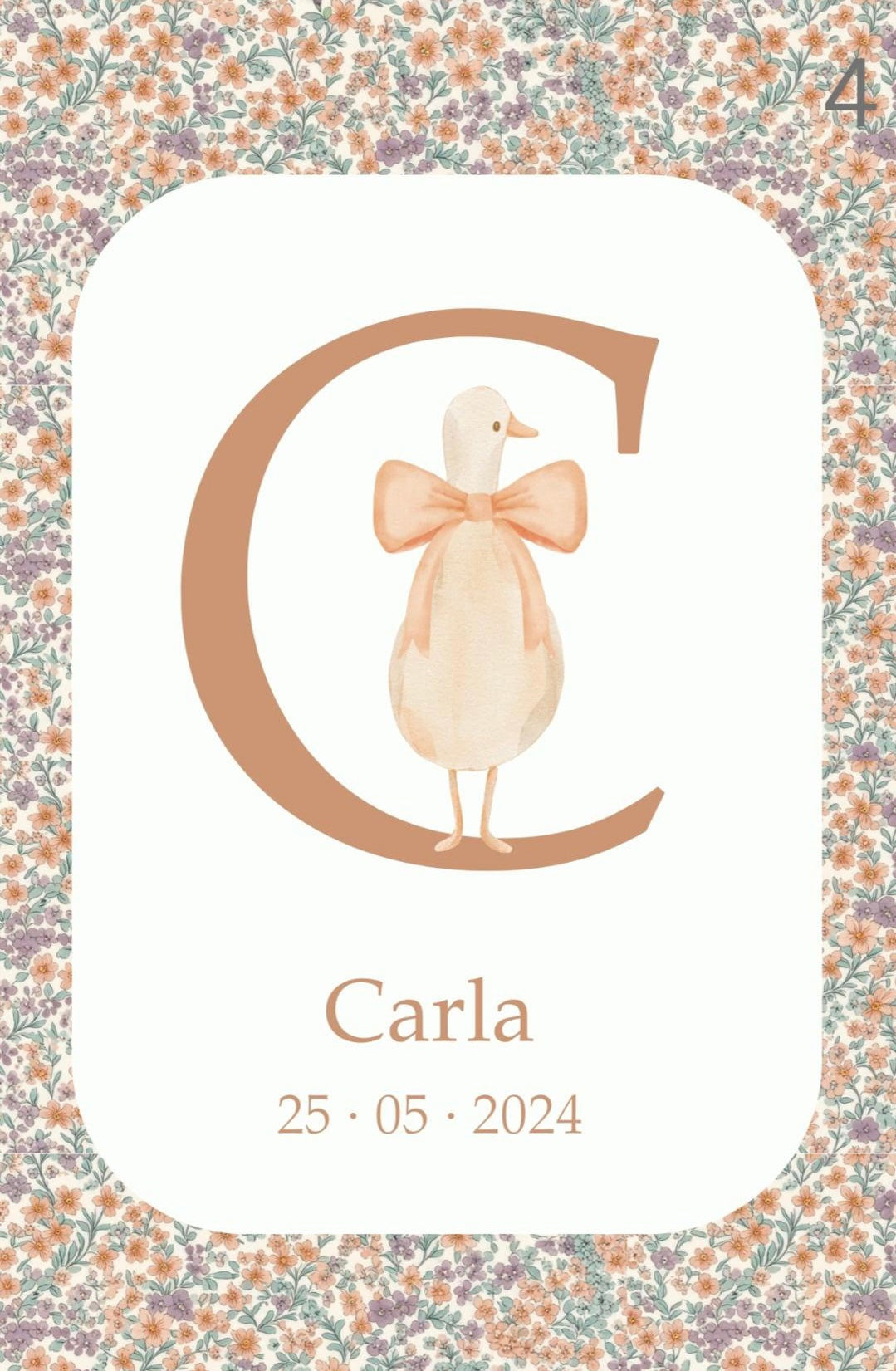 Lámina personalizada