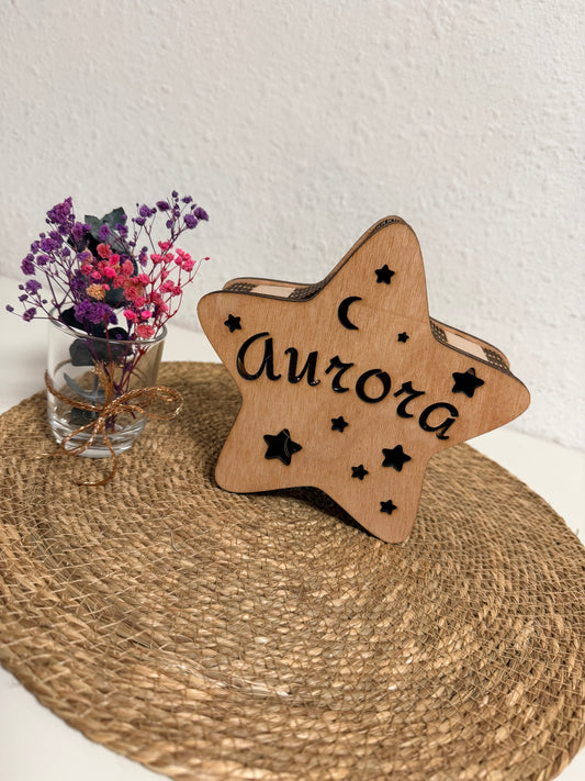 Lámpara personalizada Estrella